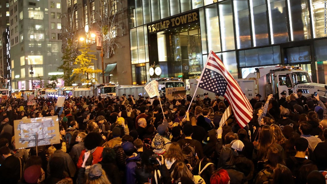 Anti-Trump Protests Sweep The US: Hear Their Stories Anti-Trump Protests Sweep The US: Hear Their Stories