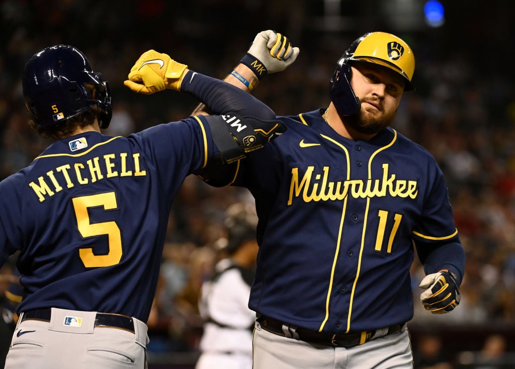 Brewers' Nine-Base Steal Record Fuels Blowout Win Over A's Brewers' Nine-Base Steal Record Fuels Blowout Win Over A's
